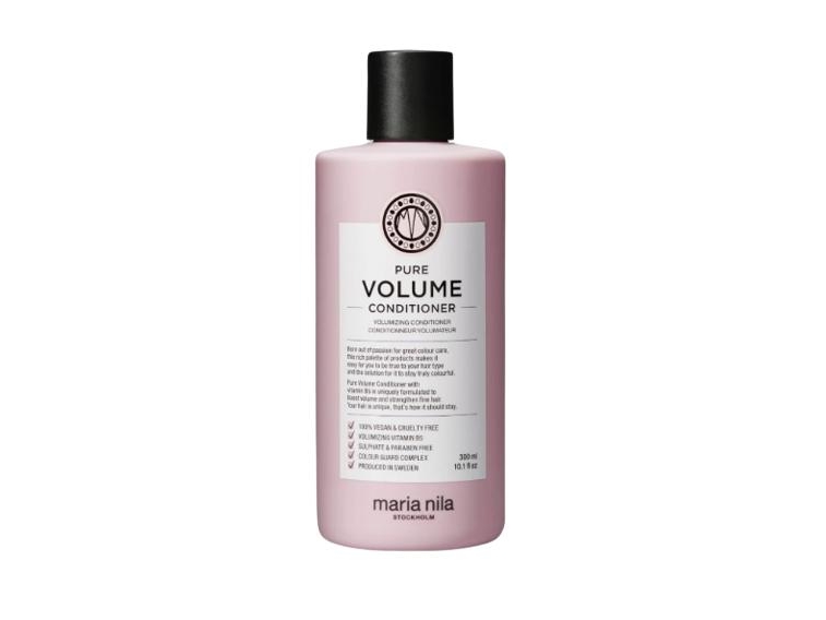 Maria Nila Pure Volume Conditioner 300Ml - Moisturizing Hair Conditioner Providing Volume Without Sulfates