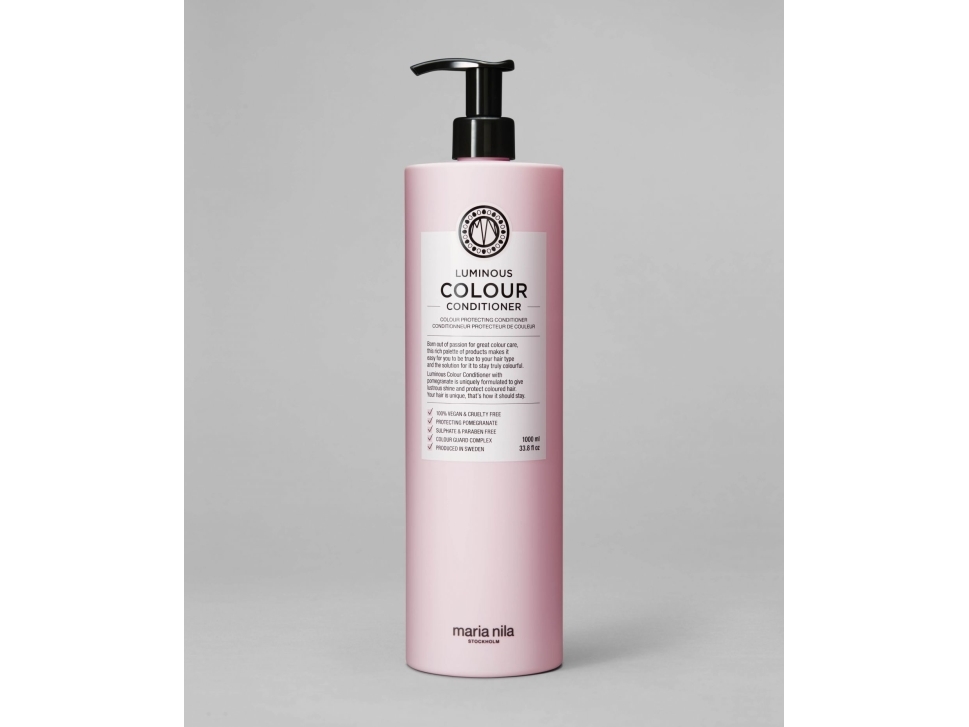 Maria Nila Brightening And Reinforcing Conditioner For Colored Hair Sulfate And Paraben Free
