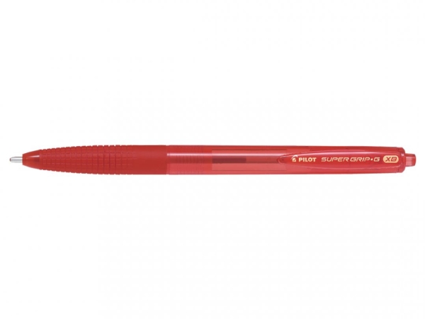 Pilot Super Grip G Retractable, Nachfüllbar, Rot