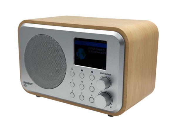 Radio Internetowe Ferguson Regent I101 | Dab+ | Fm Rds / Akumuliatorius 2000 Mah (Jasne Drewno)