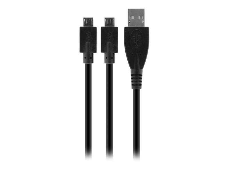 Venom Dual Play And Charge Cable - Usb-Kabel - Usb Han Til Micro-Usb Type B Han - 3 M