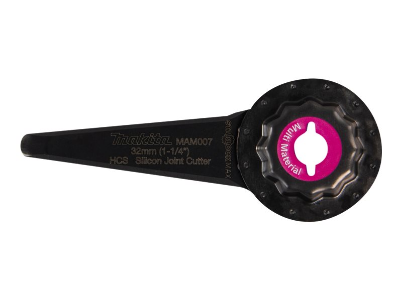 Makita MAM007 - Joint cutter - for isolering, pap, gummi, tæppe, kit, silikoneled - Starlock Max - bredde: 32 mm - for Makita DTM52Z
