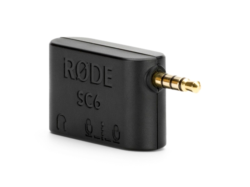 Røde Sc6, 3,5 Mm, 3,5 Mm, Hanstik, Sort, Tablet