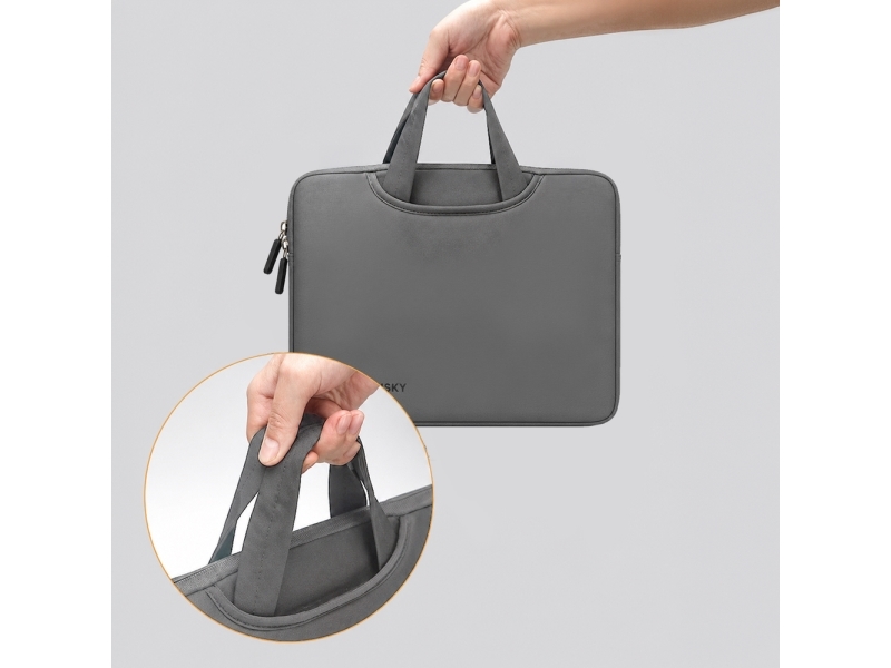 Wozinsky Wnt-11G 10-11&Quot Laptop Bag With Retractable Neoprene Handle - Gray