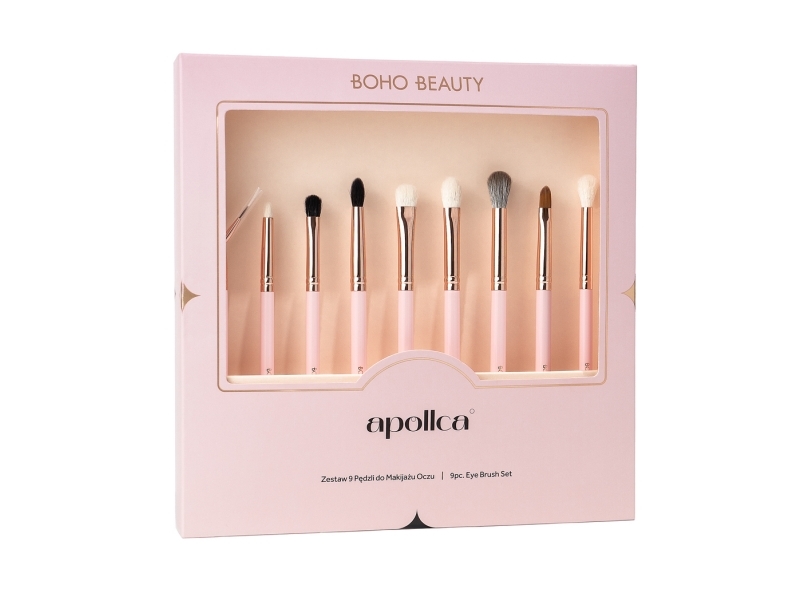 Artdeco Boho set med 9 øjenmakeupbørster