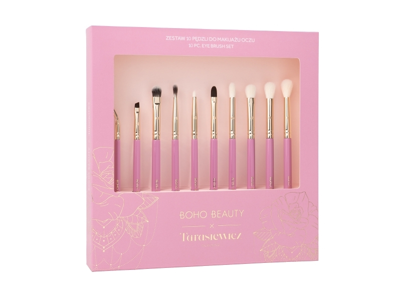 Boho Set Of 10 Eye Brushes