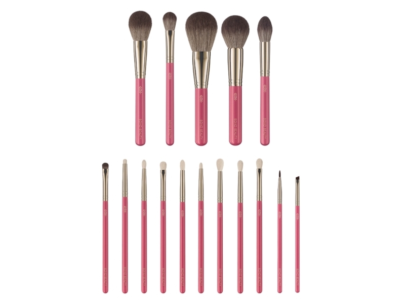 Real Techniques Rose Touch 16 stk. makeup brush set