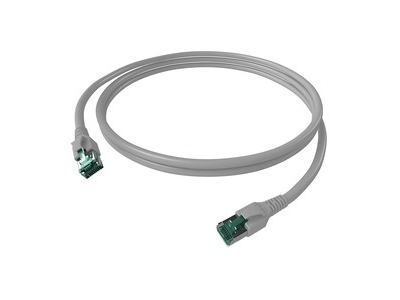 Easylan Flexboot Ftp Cat.6A Sacon 1M, 1 M, Cat6a, F/Utp (Ftp), Rj-45, Rj-45, Grau