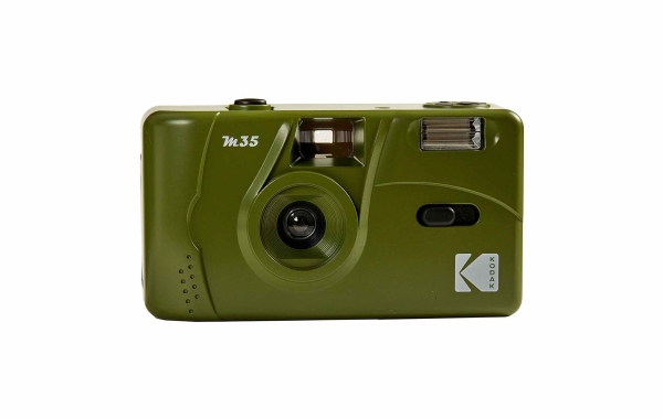 Kodak M35 Kompaktfilm 35-Mm-Kamera Olive