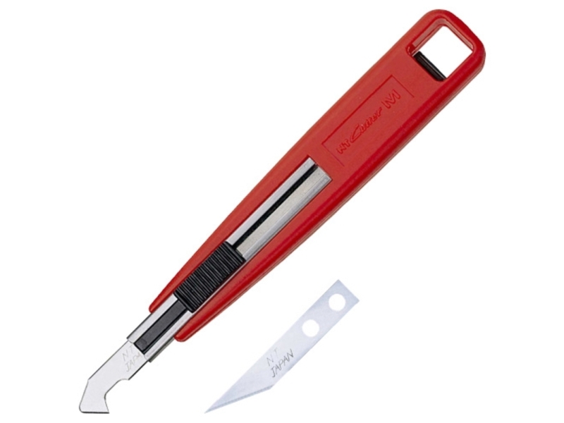 Kniv, NT Cutter, M-500P, 9 rød