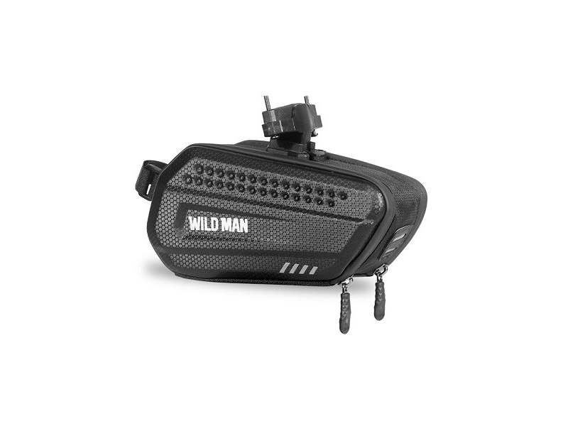 Wildman Satteltasche/Hülle L Es7 1,2L Halterung Für Fahrrad Schwarz/Black