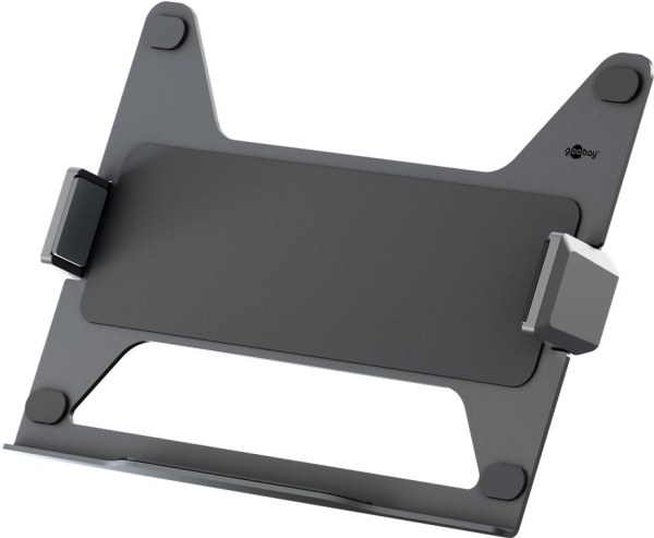 Goobay 70818, Laptop-Ständer, Schwarz, Stahl, 29,5 Cm (11.6"), 43,9 Cm (17.3"), 9 Kg