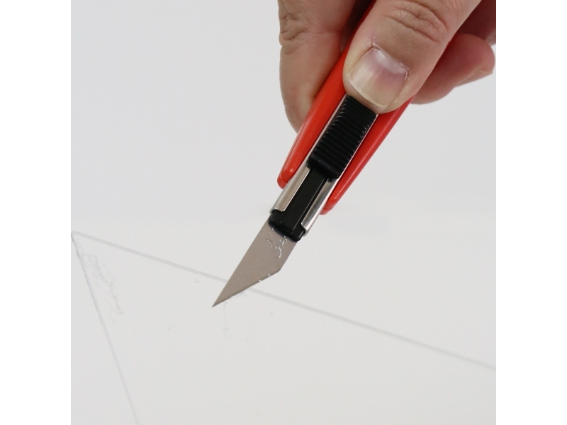Kniv, NT Cutter, M-500P, 9 rød