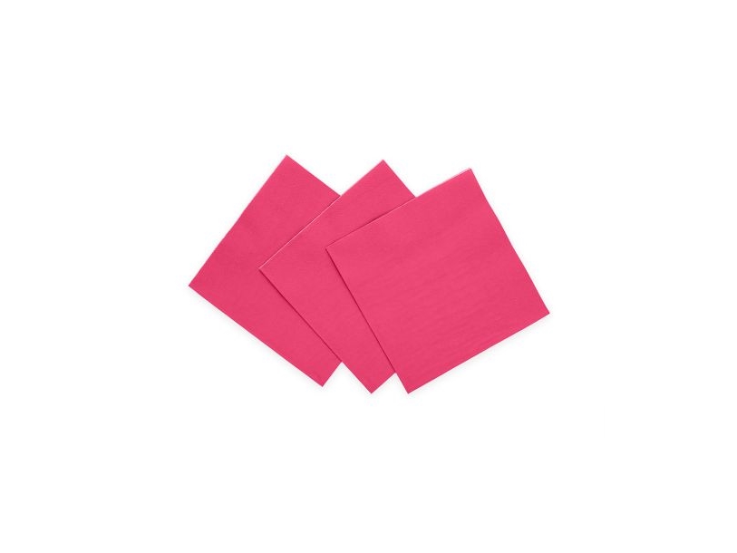 Hot Pink Servietter, 20 Stk