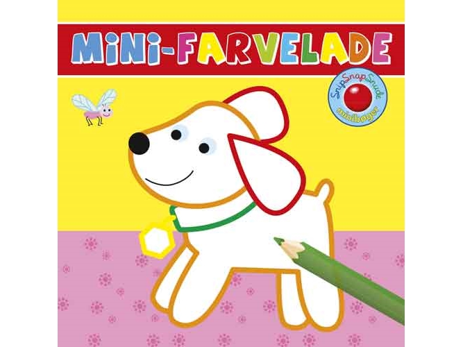 Snip Snap Snude: Mini-Farvelade Hund, Kolli (Pakke Med 12 Stk.) |