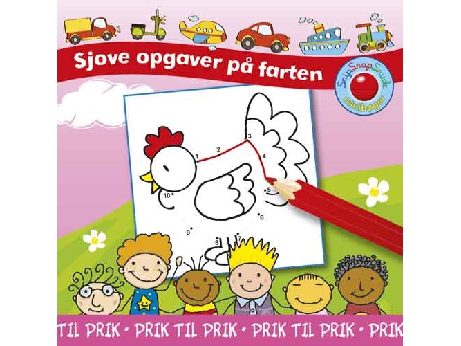 Snip Snap Snude Aktivitetsbog: Prik Til Prik, Kolli (Pakke Med 12 Stk.) |