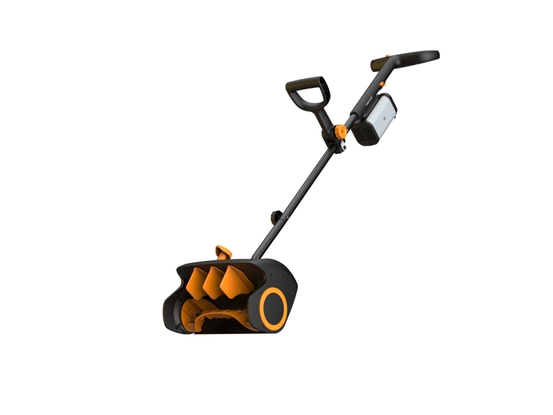 Fiskars sneslynge 30 cm, inkl. batteri
