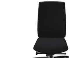 Kontorstol Dauphin® Indeed Swivel, sort