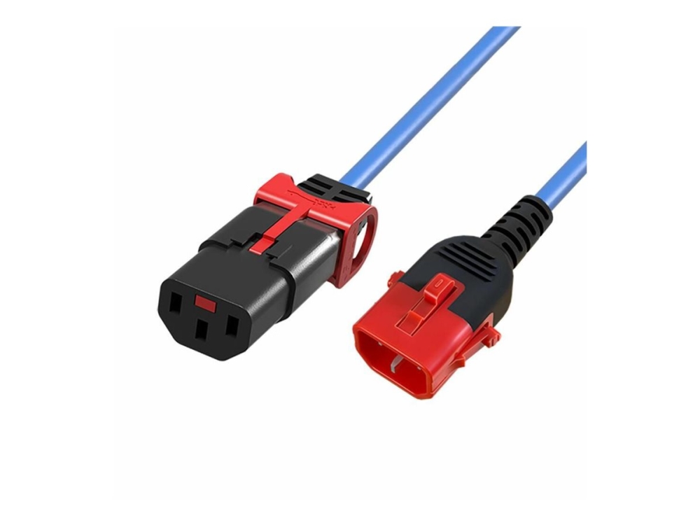 Microconnect Mc-Dualc13c14s-3B, 3 M, C13-Koppler, C14-Koppler, 230 V, 10 A