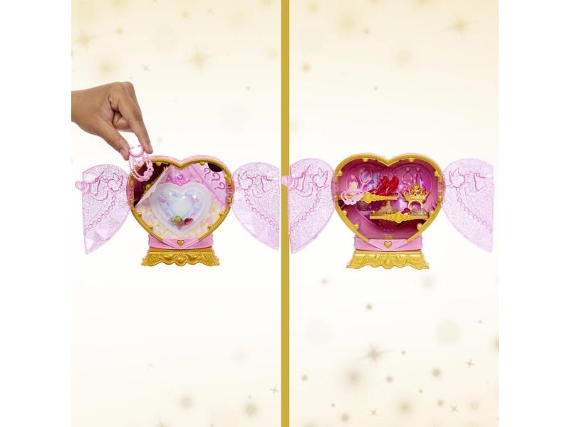 Disney Princess Jewel Reveal Rapunzel Modepuppe Mit 8 Überraschungen Wie Juwelenbox Und 10 Zubehörteilen, Modepuppe, Weiblich, 3 Jahr(E), Junge/Mädch