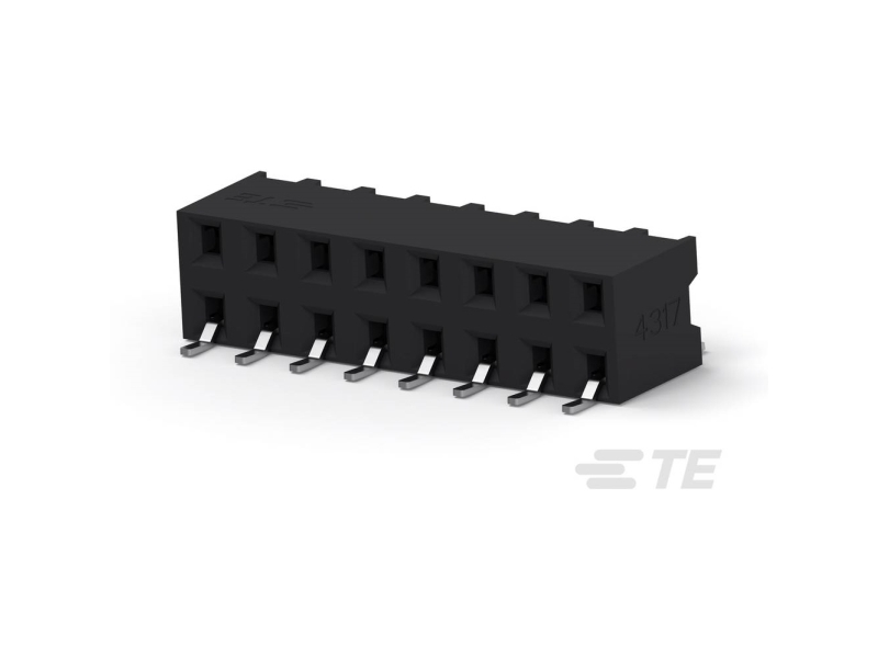 Te Connectivity Indbygningsbøsningsliste (Standard) 1-2307728-4 1 Stk Tape On Full Reel