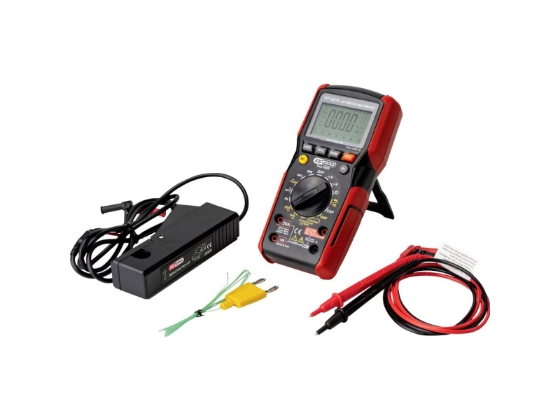 Ks Tools Digital Multimeter Inkl. Prüfspitzen 117.0215 Bord-Multimeter Digital Inkl. Testkabel Cat Iv 600 V