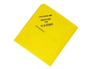 Microfiberklud Pva Star L38xb35cm Gul,5 Stk/Ps - (5 Stk.)