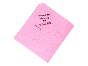 Microfiberklud Pva Star L38xb35cm Rød,60 Ps X 5 Stk/Krt