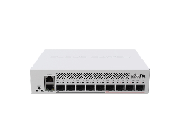 Mikrotik Crs310-1G-5S-4S+In, Managed, L3, Power Over Ethernet (Poe), Rack-Einbau, 1U