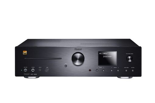 Magnat MC 400 - Netværksaudioafspiller/CD-afspiller/radiotuner/DAB-radiotuner - 2 x 100 Watt - sort