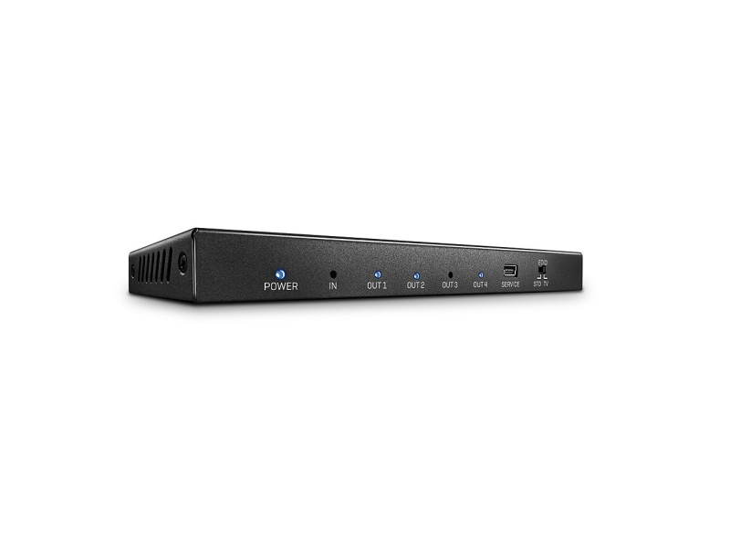 Lindy 38236, Hdmi, 4X Hdmi, 3840 X 2160 Pixel, Sortieren, Metall, 4K Ultra Hd
