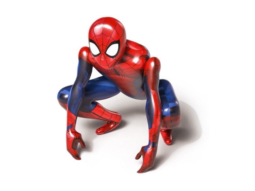 Spiderman 3D Folieballon, 60 Cm