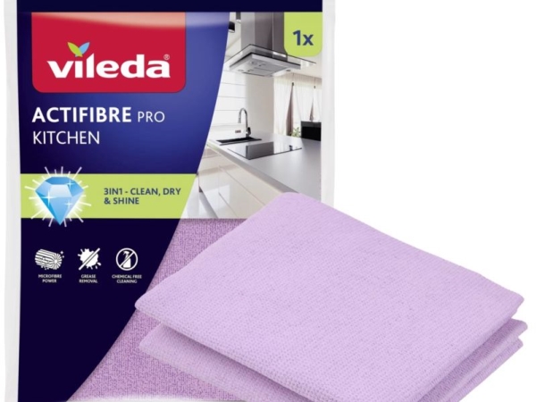 Vileda Actifibre Pro Kitchen Cloth, 1 Pc.