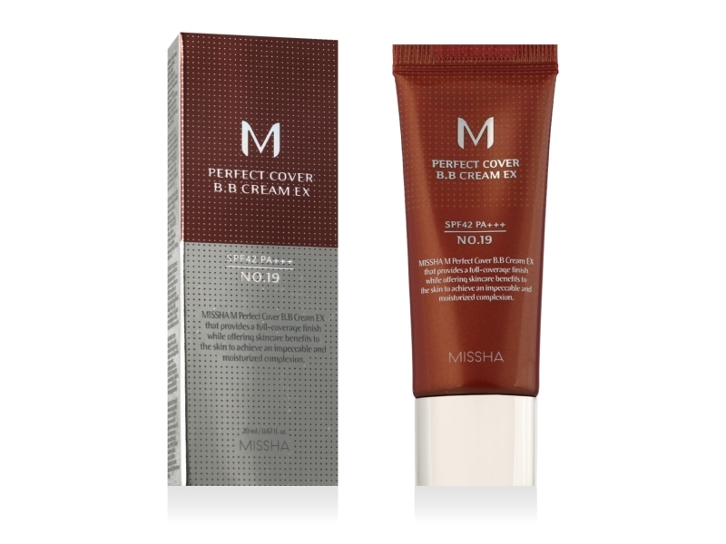 Missha M Perfect Cover Bb Cream Ex Spf 42 Pa+++ (No.19 Cool Ivory) 20 Ml