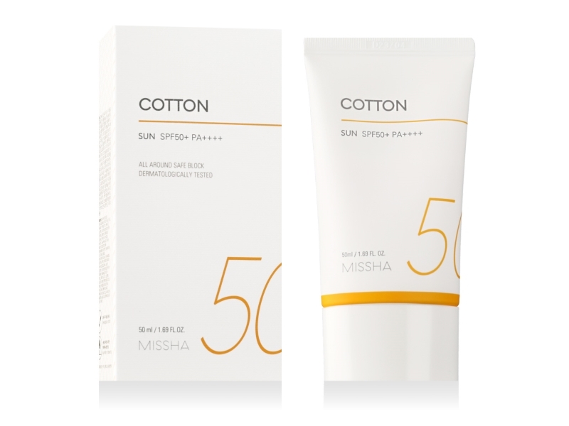 MISSHA All Around Safe Block Cotton Sun SPF 50+ PA++++ 50 ml