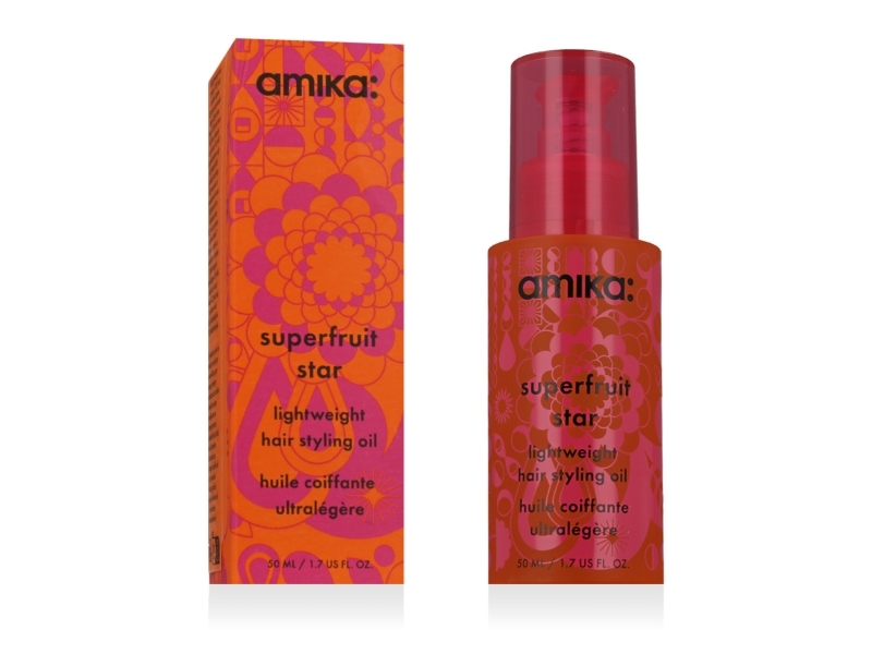 Amika: Superfruit Star Lightweight Hair Styling Oil 50 Ml