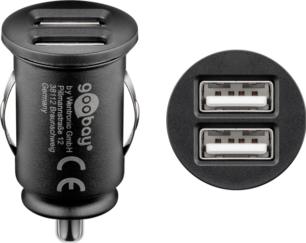 Goobay 44177, Automatisk, Cigartænder, 5 V, Sort