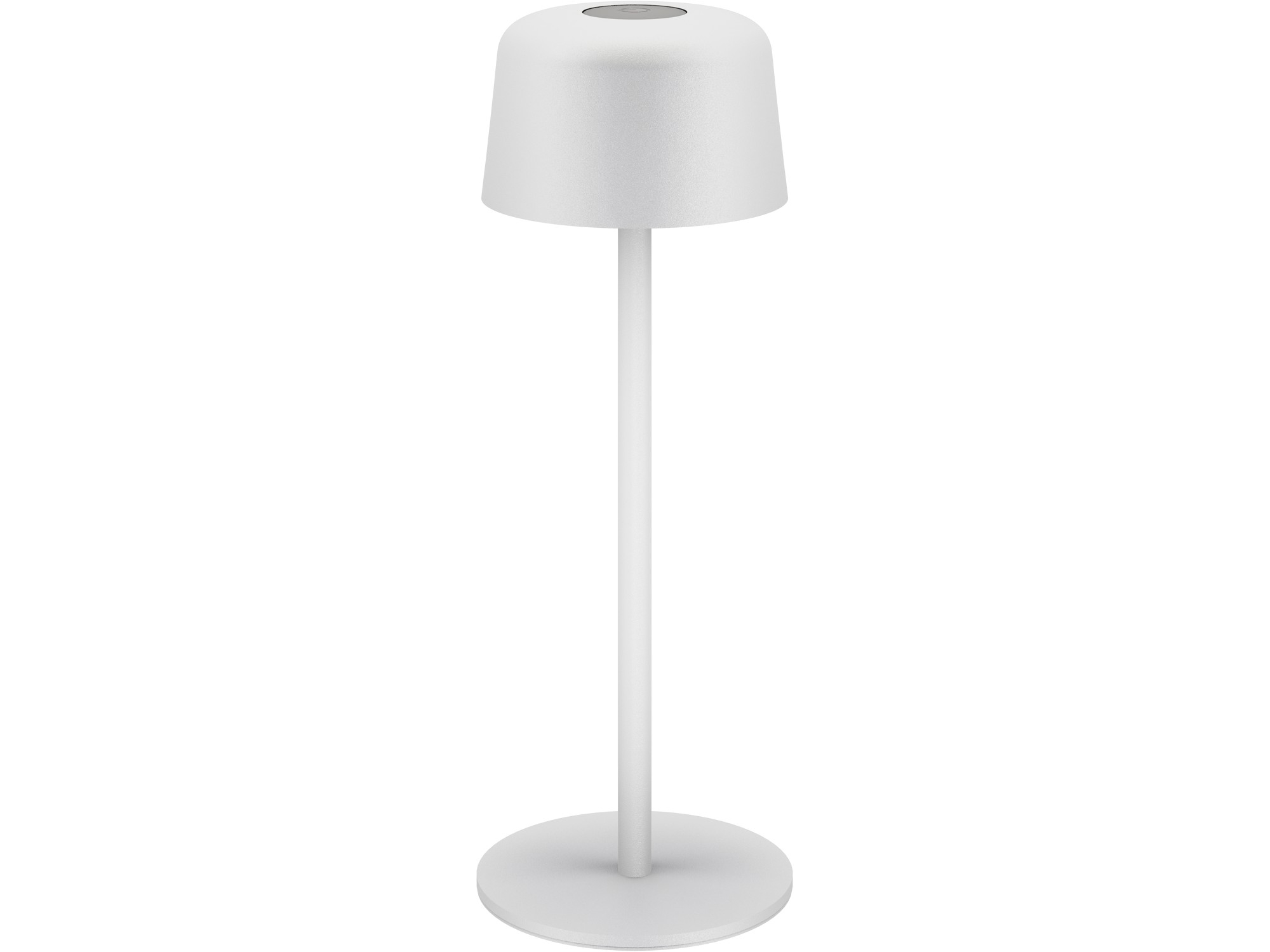 Goobay trådløs LED touch bordlampe 25 cm 2 W 3000 K hvid