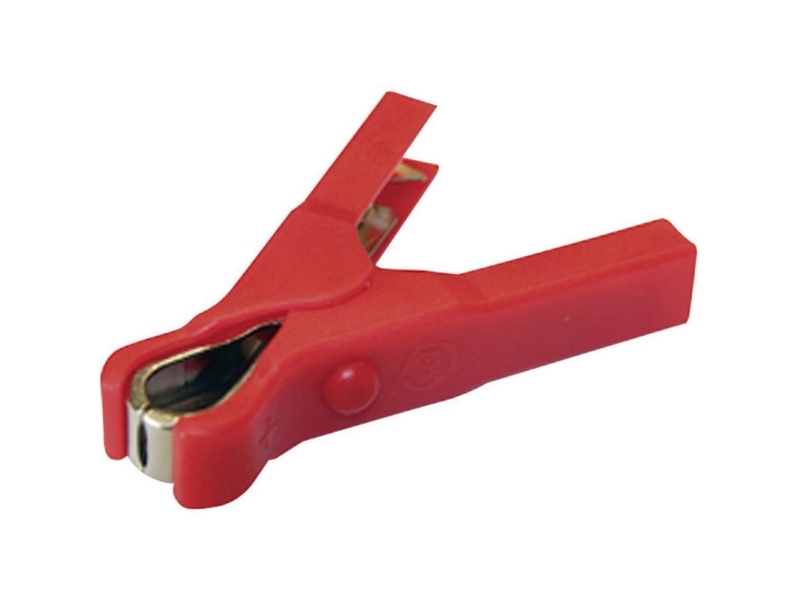 Set Lz40 Ladeklemme 40 A, 6,3 Mm Flachstecker- Oder Lötanschluss, Rot, 1 Stück