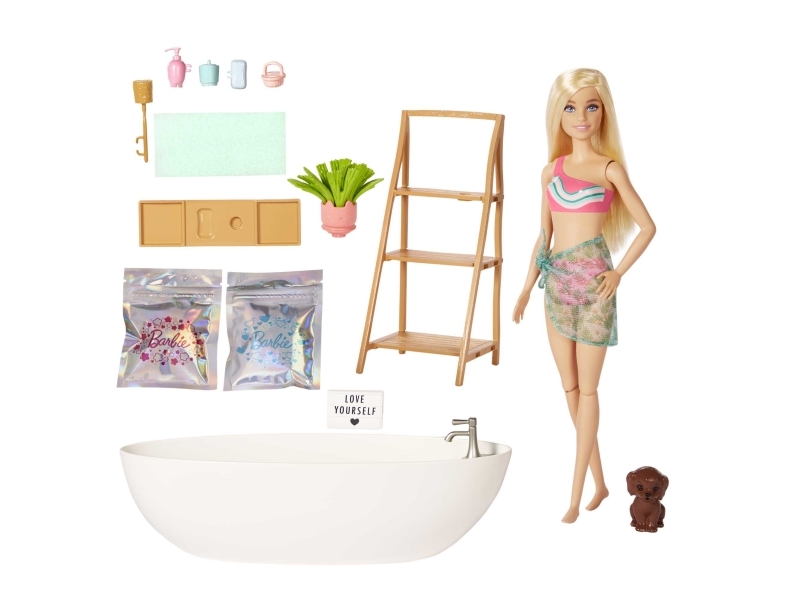 Mattel Barbie Bad Mit Seife Konfetti Set