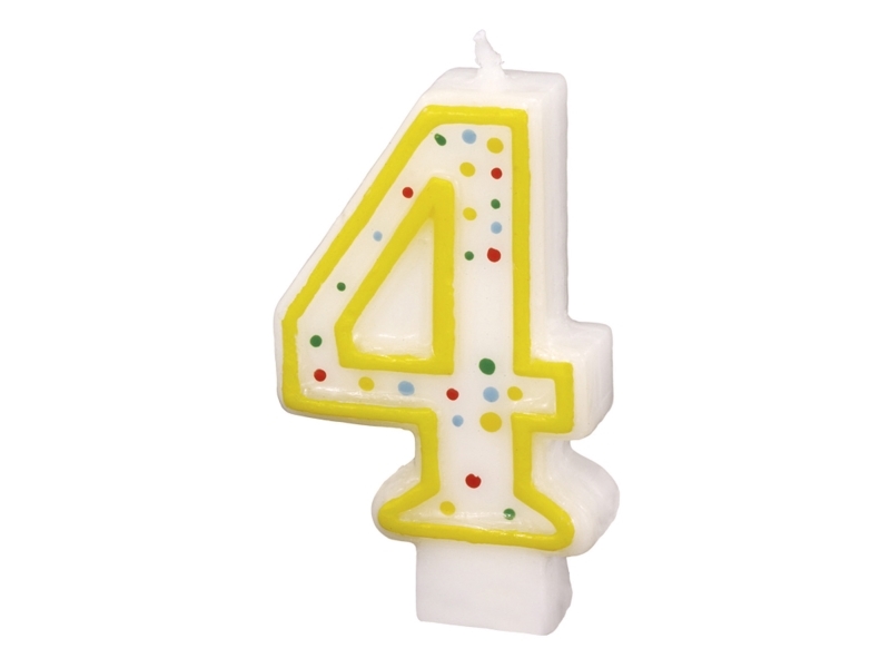 Amscan 550284, Flerfarvet, 1 stk, Candles, 73 mm