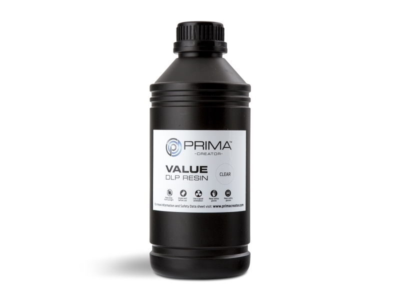 Primacreator Value Wasser Abwaschbares Uv-Harz - 1000Ml - Transparent