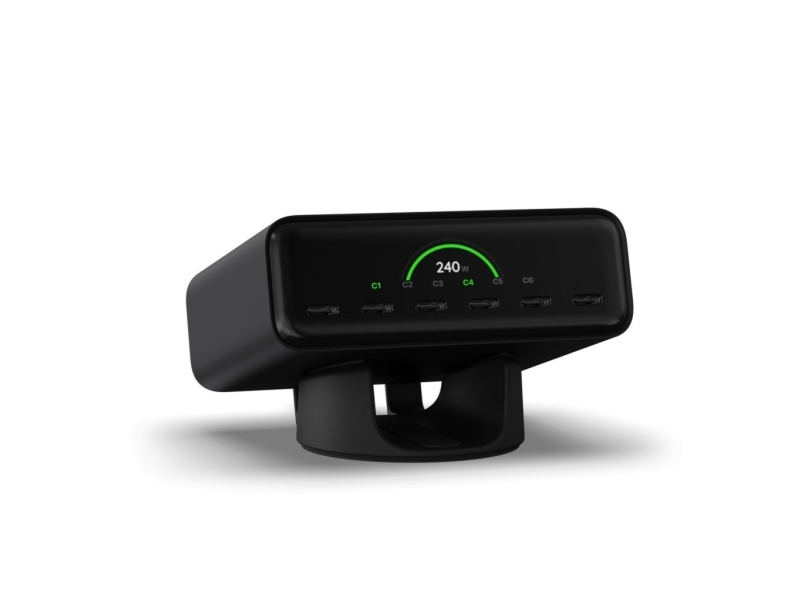 Satechi Chargeview 240W Desktop Charger - Space Black
