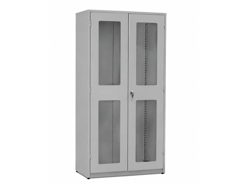 Opbevaringsskab ESD 1020x540x2000mm Plexiglasdøre