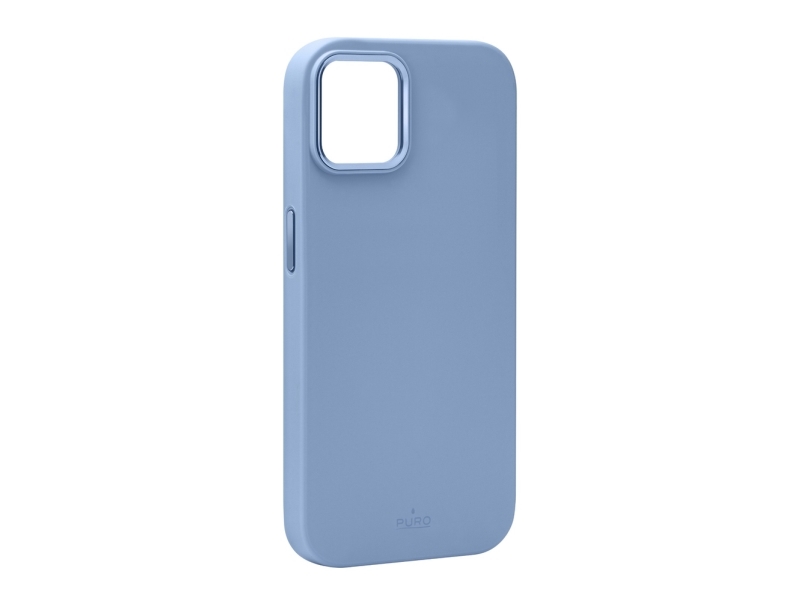 Puro Icon Mag Pro Magsafe Silikonhülle Für Iphone 15 - Hellblau