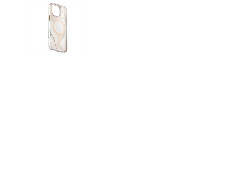Uniq Coehl Verdure Magnetic Charging Case For Iphone 16 Pro - Transparent