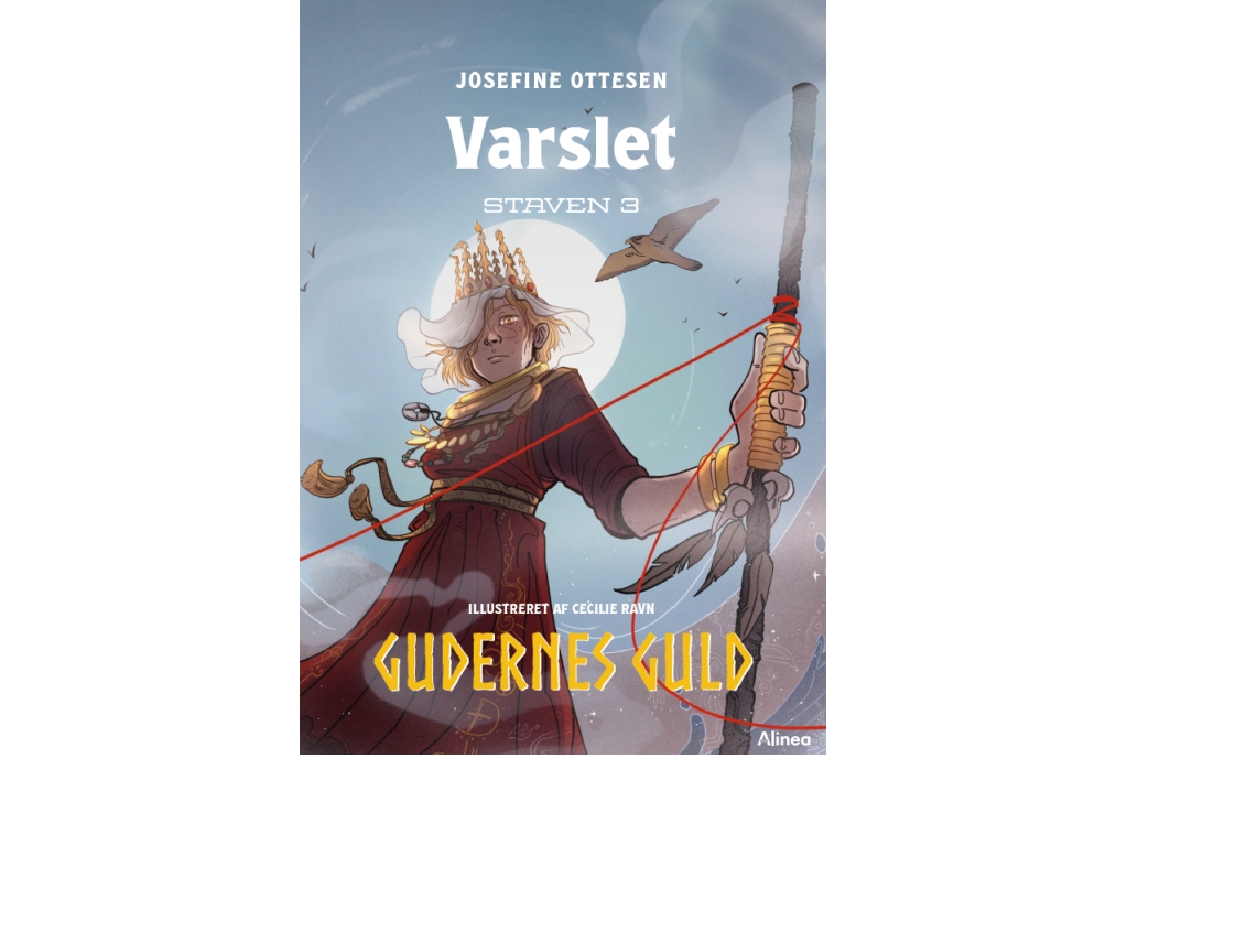 Varslet, Staven 3, Gudernes Guld, Rød Læseklub | Josefine Ottesen