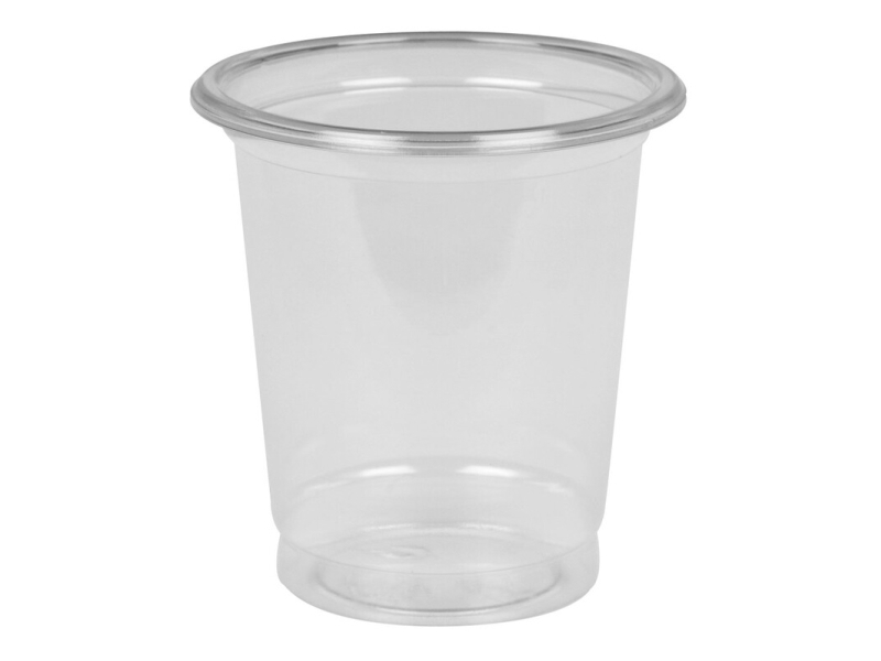 Drikkebæger Plast, 20 ml, RPET transparent, Shots glas, pose med 40 stk Fødevaregodkendt - (30 stk.)