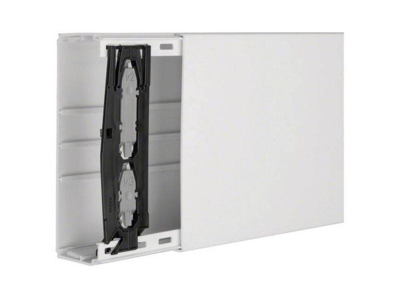 Hager Lf6019007035, Lige Kabelbakke, 2 M, Polyvinylchlorid (Pvc), Grå