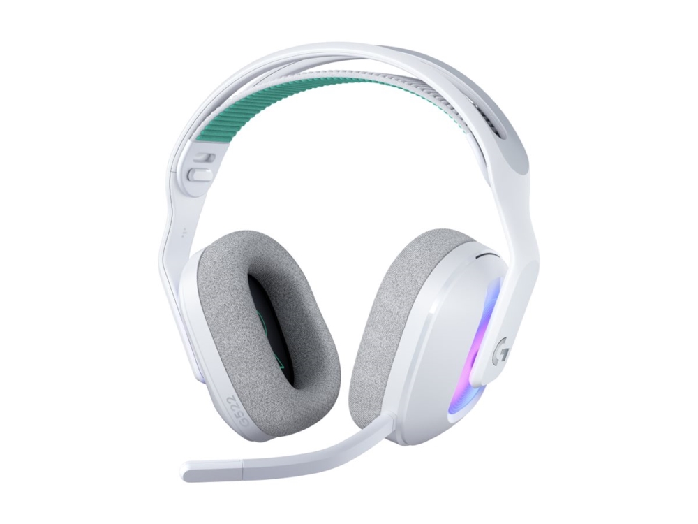 Logitech G G522 Gaming-Headset Kabellos Lightspeed Bluetooth, Weiß